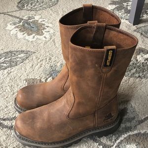 Women’s Caterpillar Steel Toe Revolver Work Boots